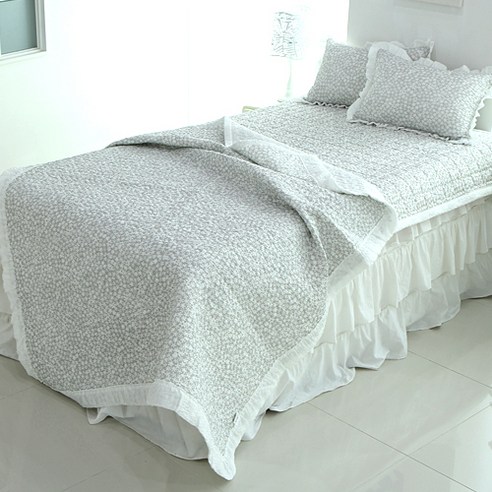 바숨 시어서커 여름이불 + 패드 + 베개커버 세트