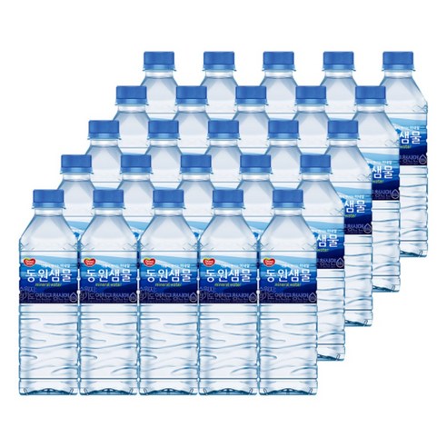 동원 샘물 (500ml x30펫) 동원생수  500ml, 30개