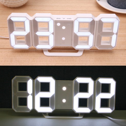 아하코리아 3D LED 벽시계