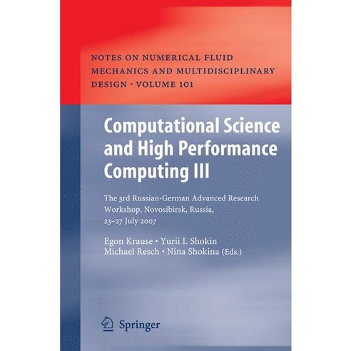 Computational Science and High Performance Computing III, Springer Verlag