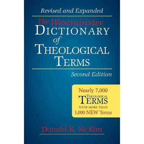 The Westminster Dictionary of Theological Terms 양장, Westminster John Knox Pr
