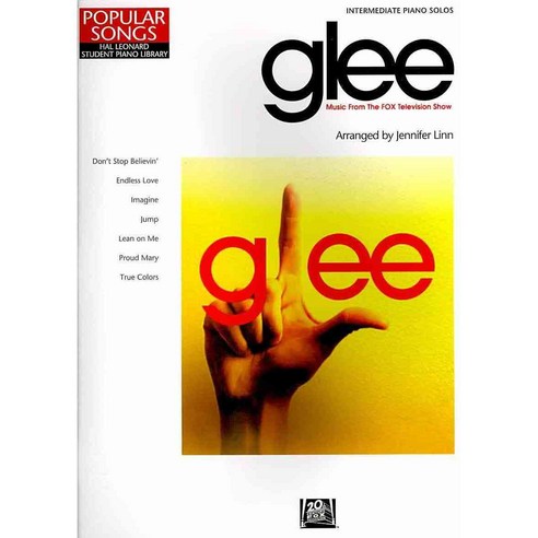 Glee: Music from the Fox Television Show. Intermediate Piano Solos, Hal Leonard Corp