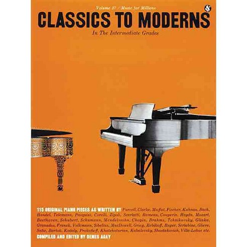 Classics to Moderns: In the Intermediate Grades, Music Sales Amer