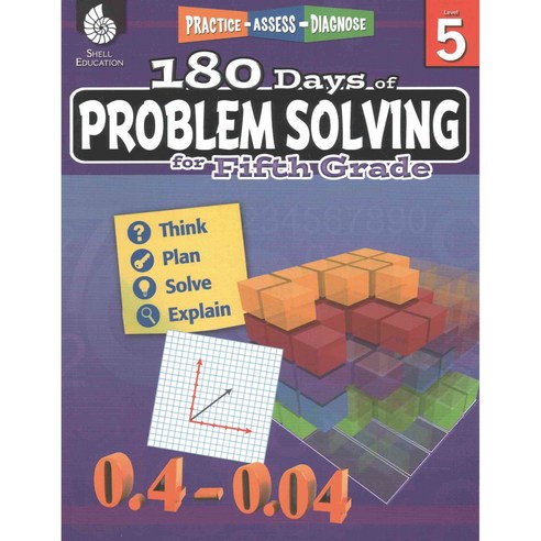 180 Days of Problem Solving for Fifth Grade, Shell Education