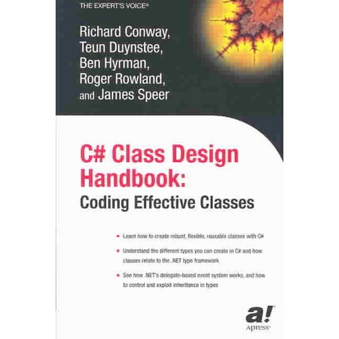 C# Class Design Handbook: Coding Effective Classes, Apress