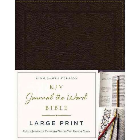 KJV Journal the World Bible: King James Version Brown Bonded Leather, Nelson Bibles