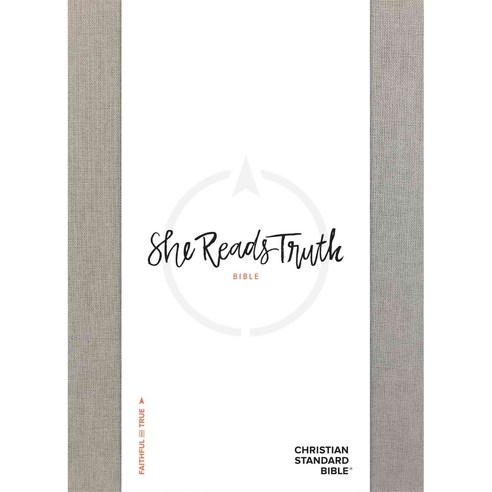 Holy Bible: She Reads Truth Bible Gray Linen Indexed, Holman Bible Pub