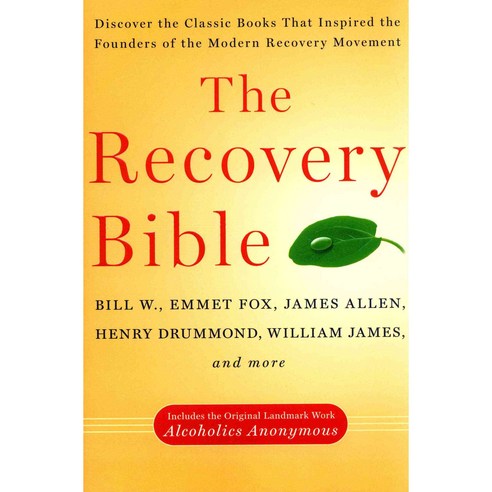 The Recovery Bible, Tarcherperigree