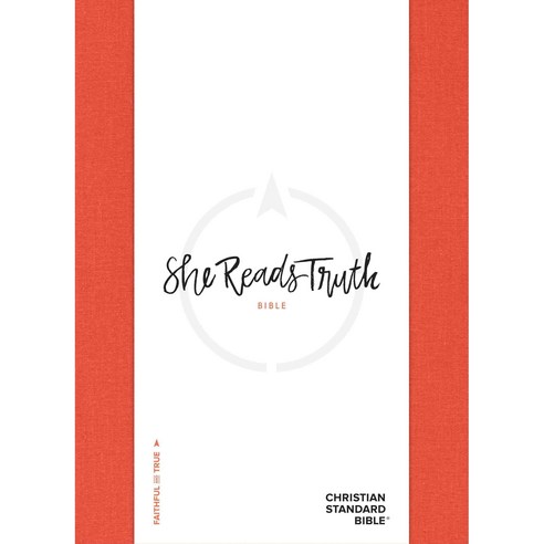She Reads Truth Bible: Christian Standard Bible Poppy Linen, Holman Bible Pub