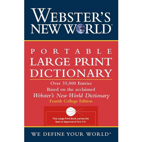 Webster''s New World Portable Dictionary, Websters New World