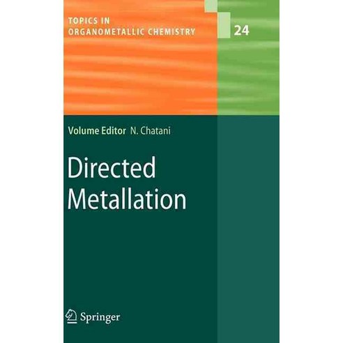 Directed Metallation, Springer Verlag