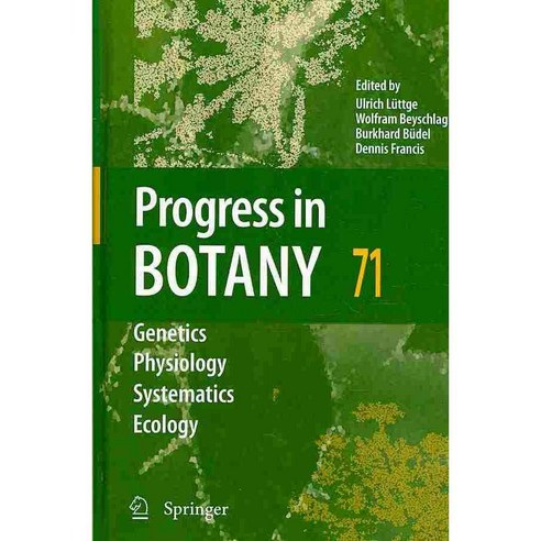 Progress in Botany, Springer Verlag