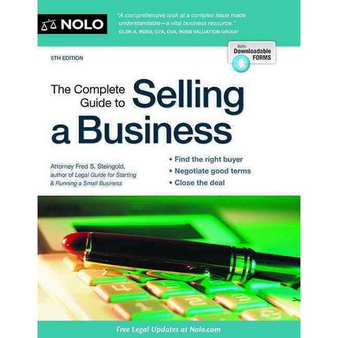 The Complete Guide to Selling a Business, Nolo