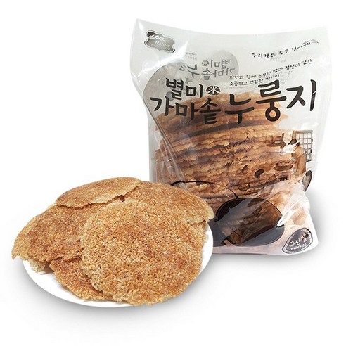 전통 가마솥 자연담아 누룽지, 1kg, 1개