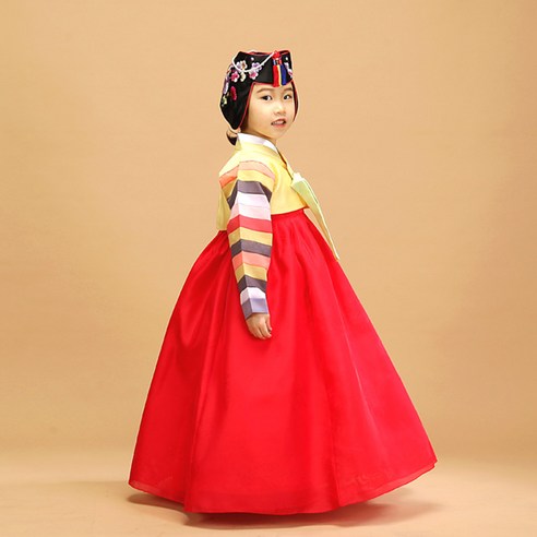 미미색동 여아한복 클로젯바이비 바이미미