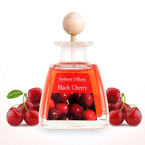 더허브샵 기분좋은 퍼퓸 차량용 디퓨져 50ml, 블랙체리, 1개