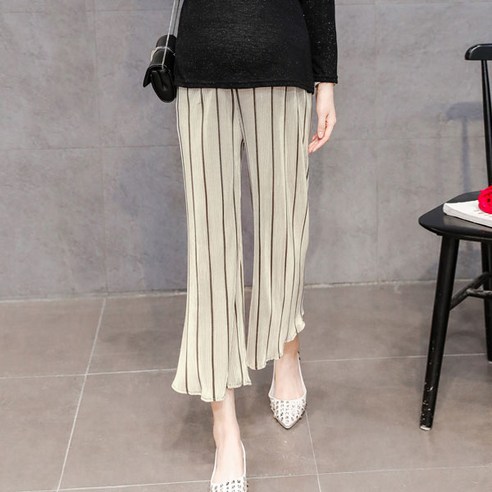 마더라이크 JS.MA7562 세로줄통바지
