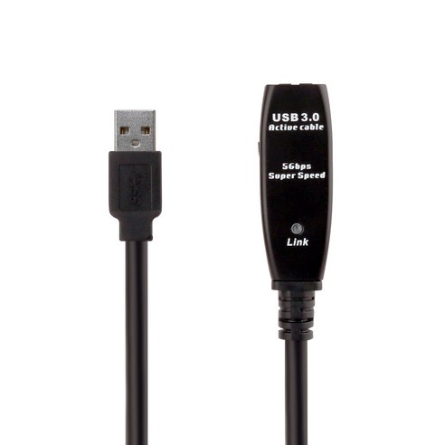 이지넷유비쿼터스 USB3.0 30M 리피터 케이블 무전원 NEXT USB30U3, 1개