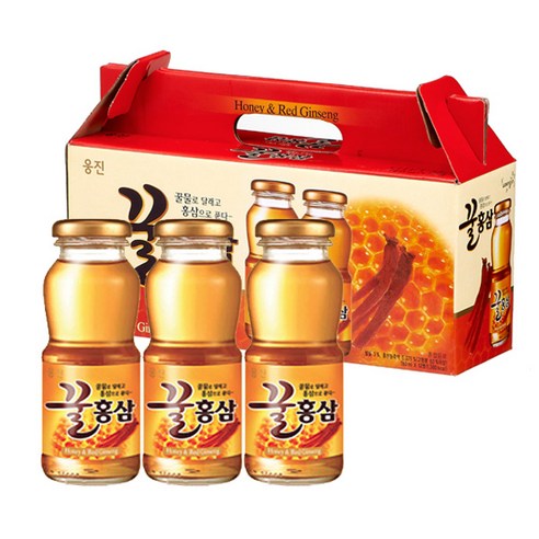 웅진)꿀홍삼(180ml_12병/SET) dyg*1219bT, 180ml, 12개