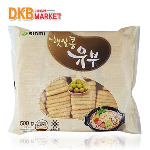 신미 햇살 콩유부 500g, 3개 냉동유부 Best Top5