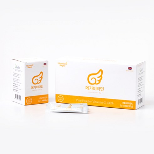 비타민엔젤스 메가비타민C 2g, 180g, 1개
