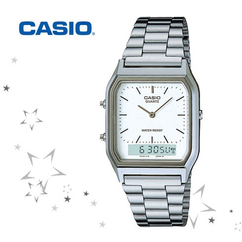 카시오 공용 아나디지 프리버클시계 AQ-230A-7