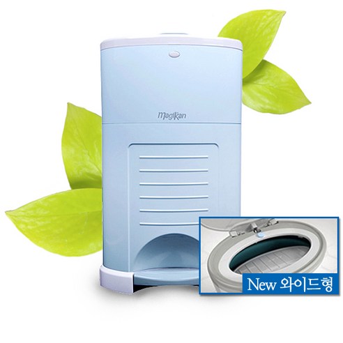 냄새차단 휴지통 매직캔 기저귀통 25L M280NSW, M280NSW-25L-기저귀통-흰색
