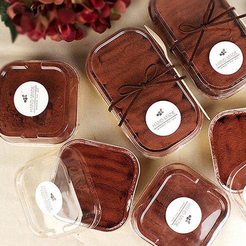 골든트레이 티라미수 케이크 만들기세트 /레이디 핑거 마스카포네 치즈 발로나 코코아, 1개, 13종