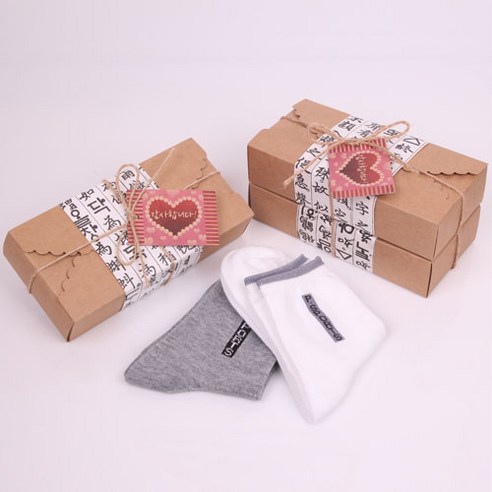 빅토 설날선물 양말선물세트 2족 일반양말