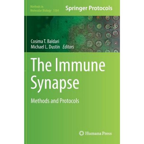The Immune Synapse: Methods and Protocols Hardcover, Humana Press - 가격 ...