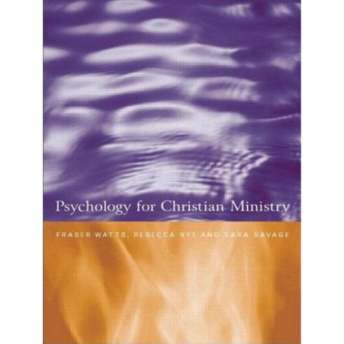 Psychology for the Christian Ministry Paperback, Routledge