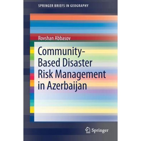 Community-Based Disaster Risk Management in Azerbaijan Paperback, Springer