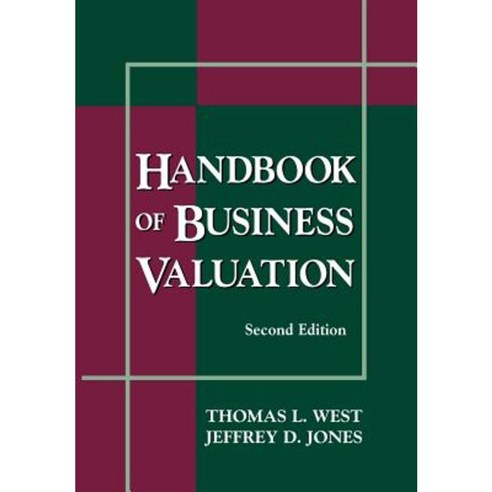 Handbook of Business Valuation Hardcover, Wiley