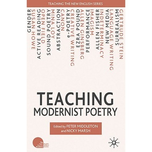 Teaching Modernist Poetry Paperback, Palgrave MacMillan