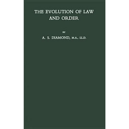 The Evolution of Law and Order Hardcover, Greenwood