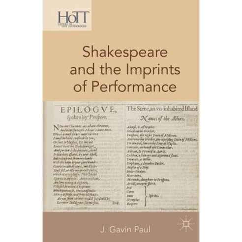 Shakespeare and the Imprints of Performance Paperback, Palgrave MacMillan