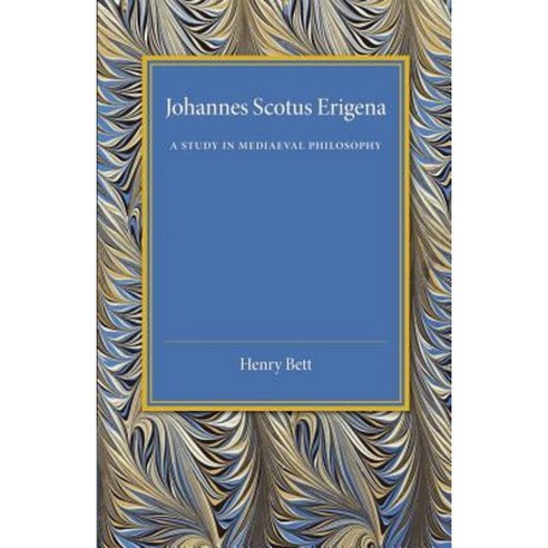 Johannes Scotus Erigena Paperback, Cambridge University Press