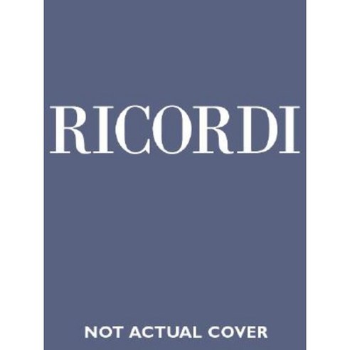 Il Trovatore: Vocal Score Hardcover, Ricordi