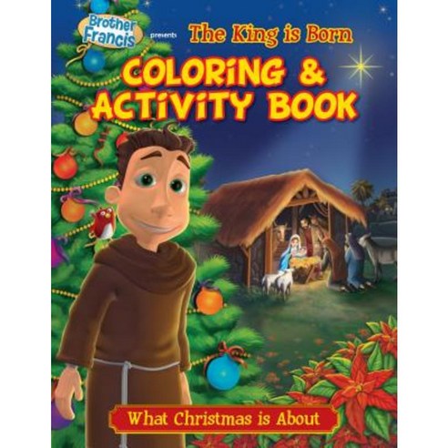 O Holy Night the King Born Coloring & Activity Book Paperback, Herald Entertainment, Inc