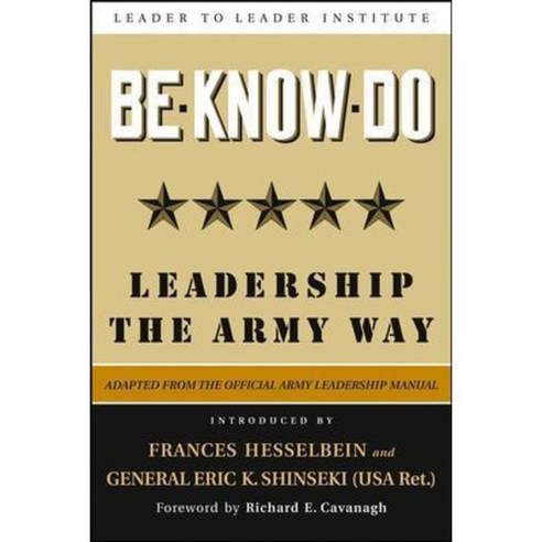 Be-Know-Do: Leadership the Army Way Hardcover, Jossey-Bass