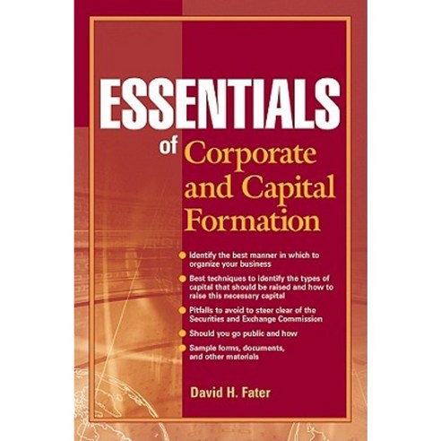 Essentials of Corporate and Capital Formation Paperback, Wiley