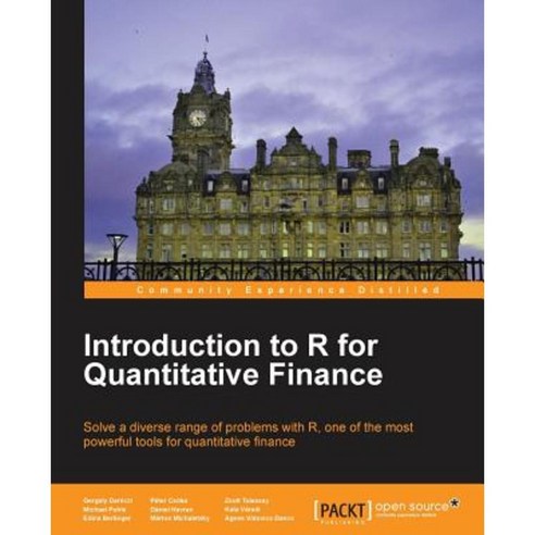 Introduction to R for Quantitative Finance Paperback, Packt Publishing