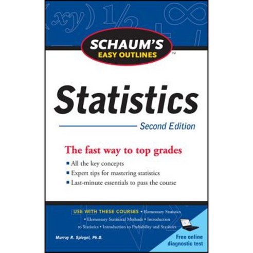 Schaum''s Easy Outline of Statistics Second Edition Paperback, McGraw-Hill Education