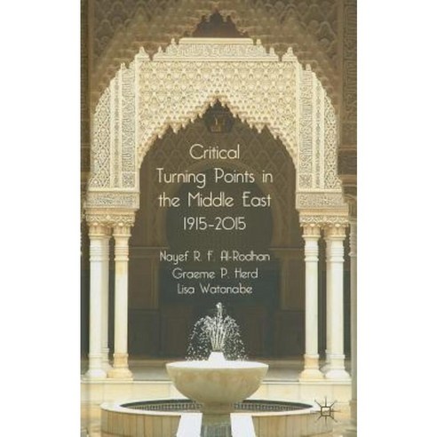 Critical Turning Points in the Middle East: 1915 - 2015 Hardcover, Palgrave MacMillan