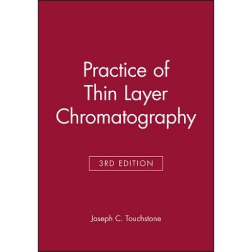Practice of Thin Layer Chromatography Hardcover, Wiley-Interscience
