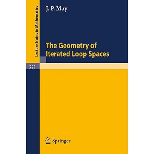 The Geometry of Iterated Loop Spaces Paperback, Springer - 가격 변동 추적 그래프 ...