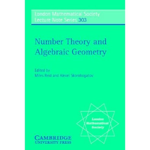 Number Theory and Algebraic Geometry Paperback, Cambridge University Press