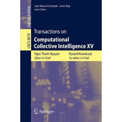 Transactions on Computational Collective Intelligence XV Paperback, Springer