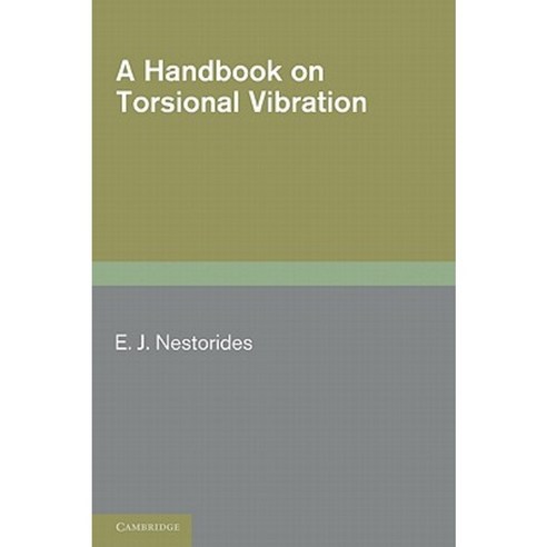 A Handbook on Torsional Vibration Paperback, Cambridge University Press