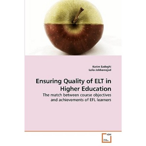 Ensuring Quality of ELT in Higher Education Paperback, VDM Verlag